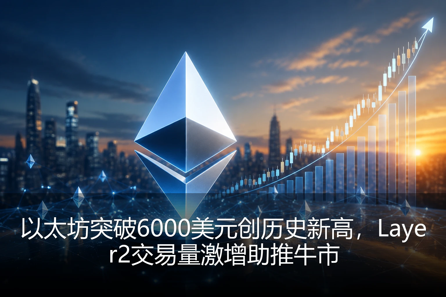 以太坊突破6000美元创历史新高，Layer2交易量激增助推牛市