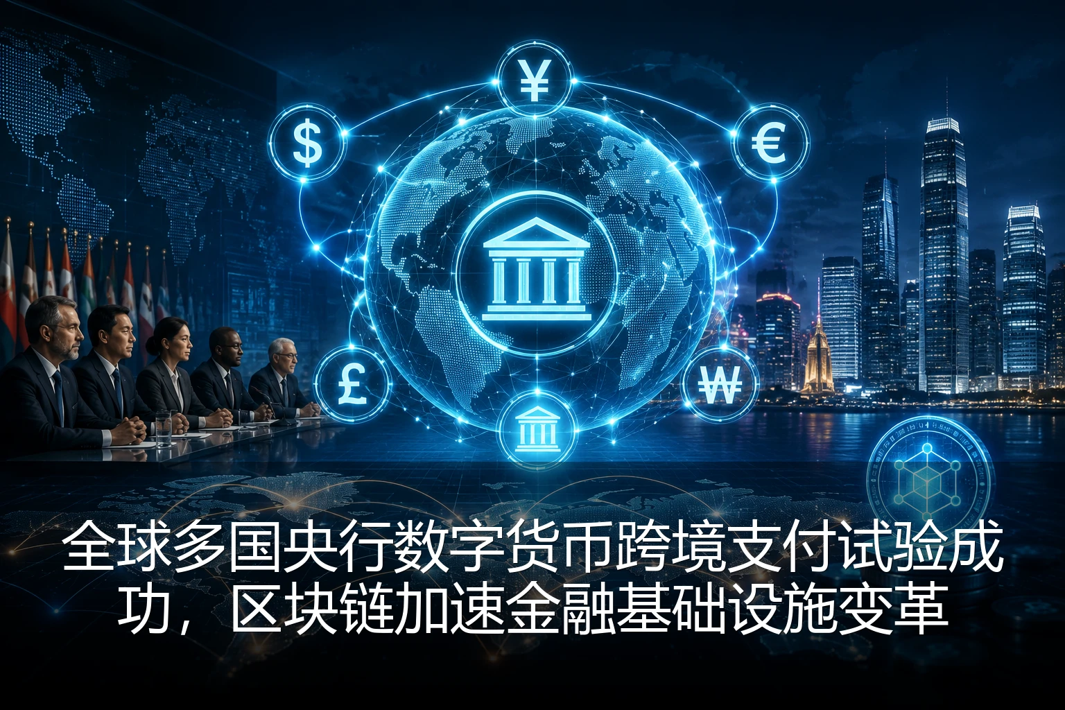 全球多国央行数字货币跨境支付试验成功，区块链加速金融基础设施变革