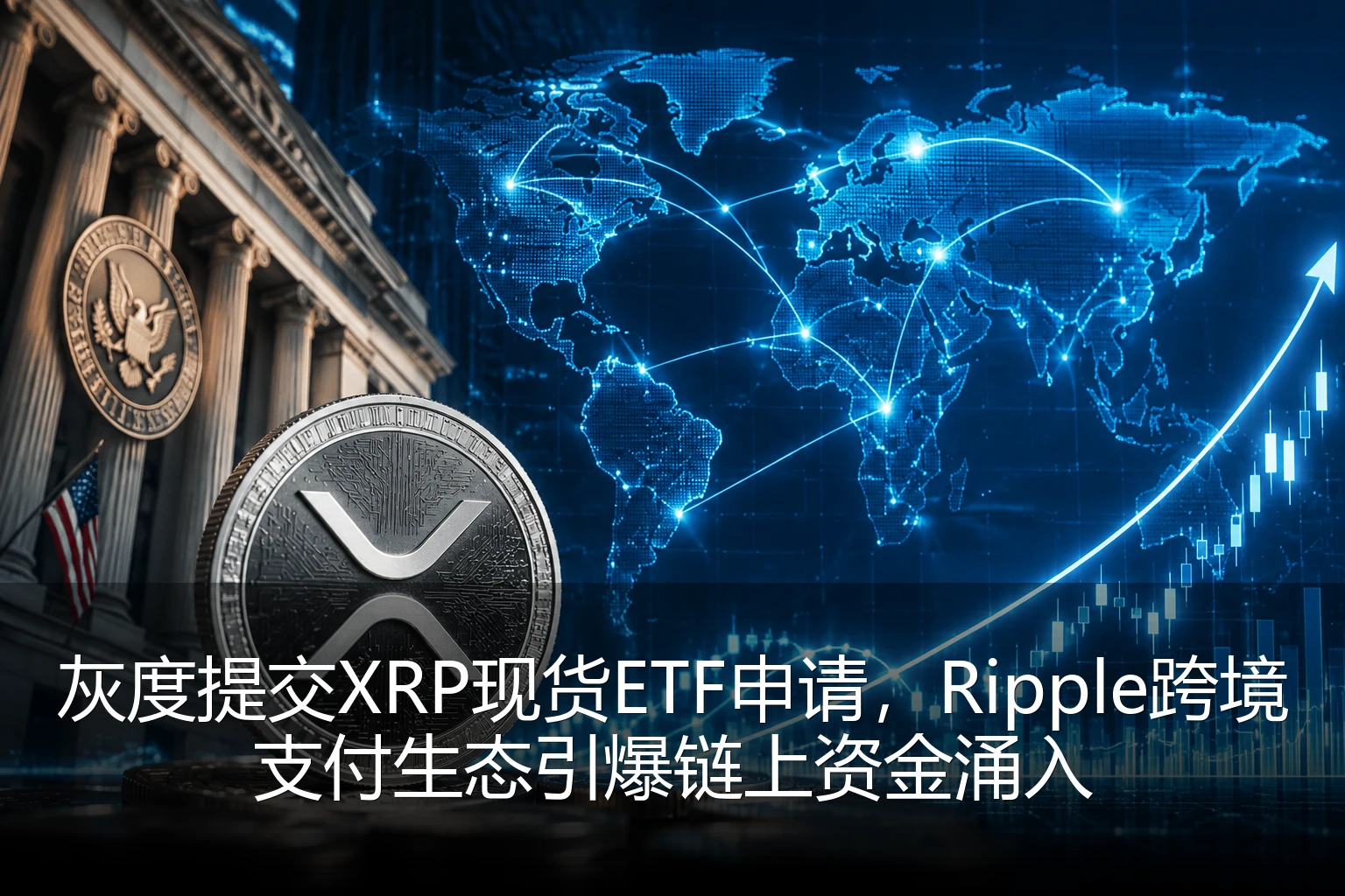 灰度提交XRP现货ETF申请，Ripple跨境支付生态引爆链上资金涌入