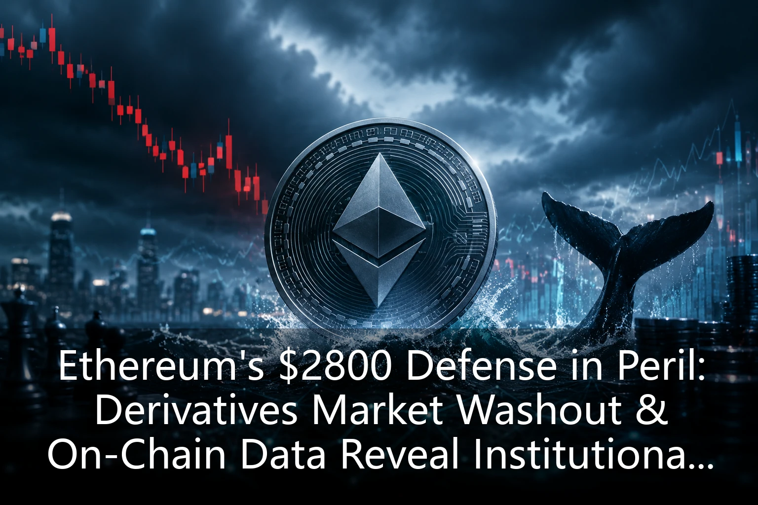 Ethereum's $2800 Defense in Peril: Derivatives Market Washout & On-Chain Data Reveal Institutional Hands