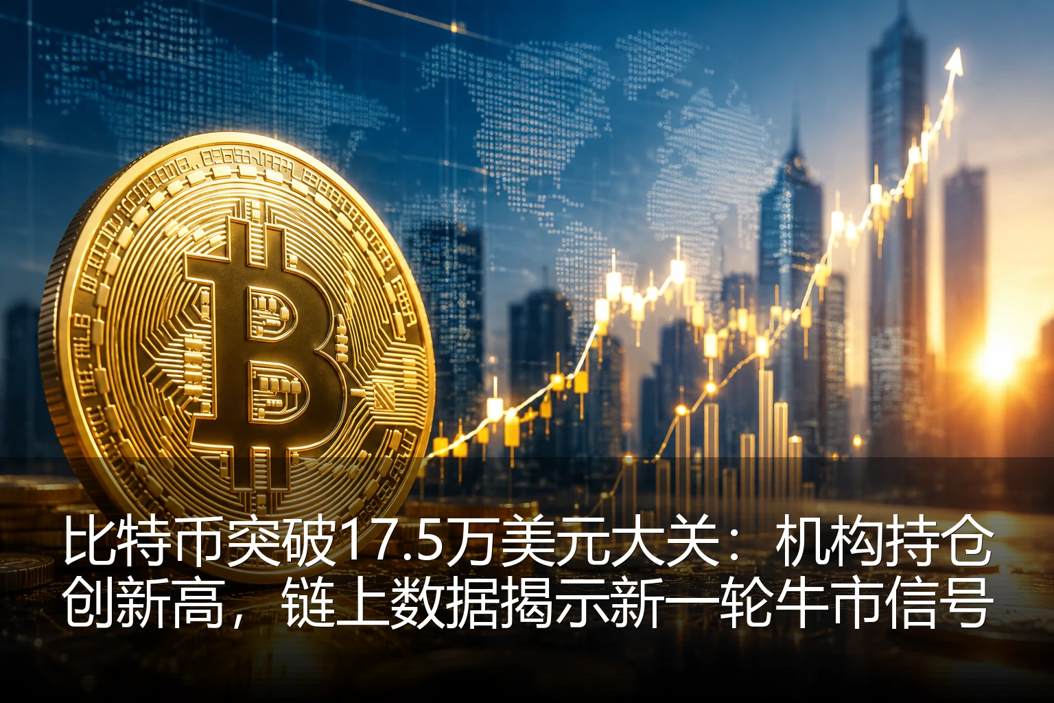 比特币突破17.5万美元大关：机构持仓创新高，链上数据揭示新一轮牛市信号