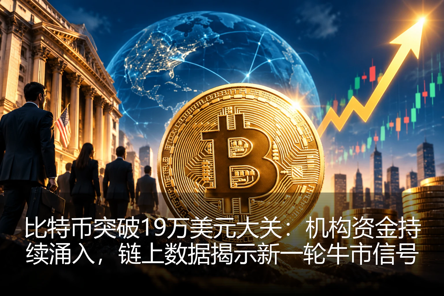 比特币突破19万美元大关：机构资金持续涌入，链上数据揭示新一轮牛市信号